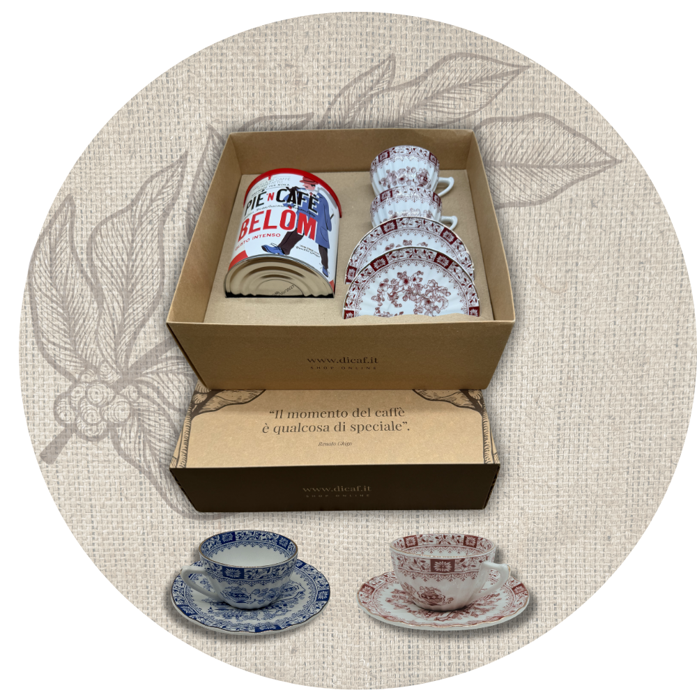 BOX BELOM + DUE TAZZINE DECORATE